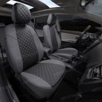 Чехлы Автопилот Экокожа Ромб на Москвич 3 (2022+) Чехлы Автопилот Экокожа Ромб на Москвич 3 (2022+)
