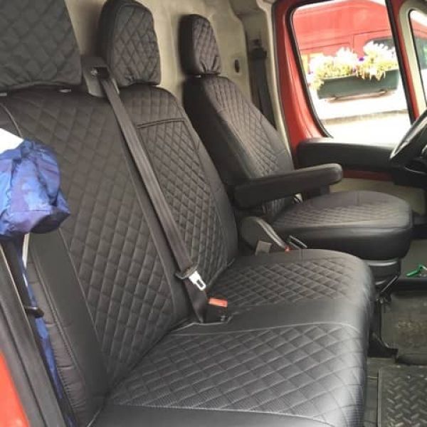 Чехлы Автопилот на Fiat Ducato 3 места 2006-2021 г.в.