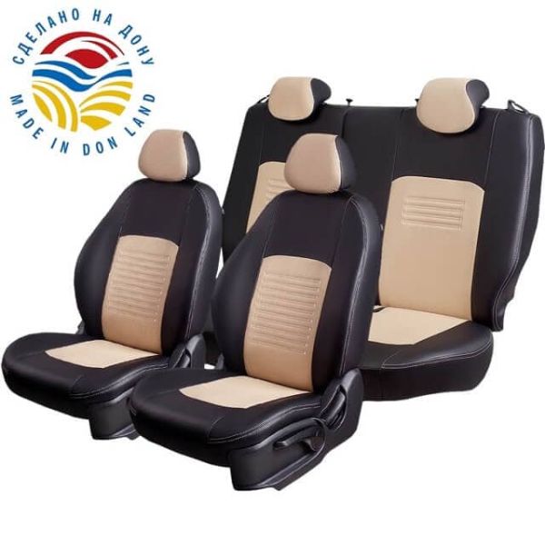 Чехлы Экокожа Турин Классик на Nissan Sentra 7 (B17) 2012-2017 г.в.