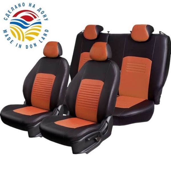 Чехлы Экокожа Турин Классик на Nissan Sentra 7 (B17) 2012-2017 г.в.